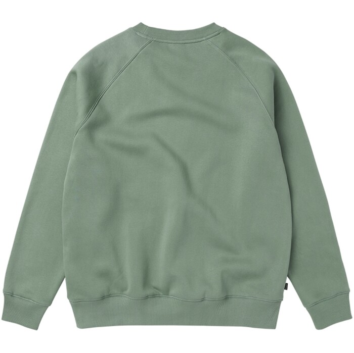 2024 Mystic Mens Token Crew Sweatshirt 35104.250108 - Frozen Green